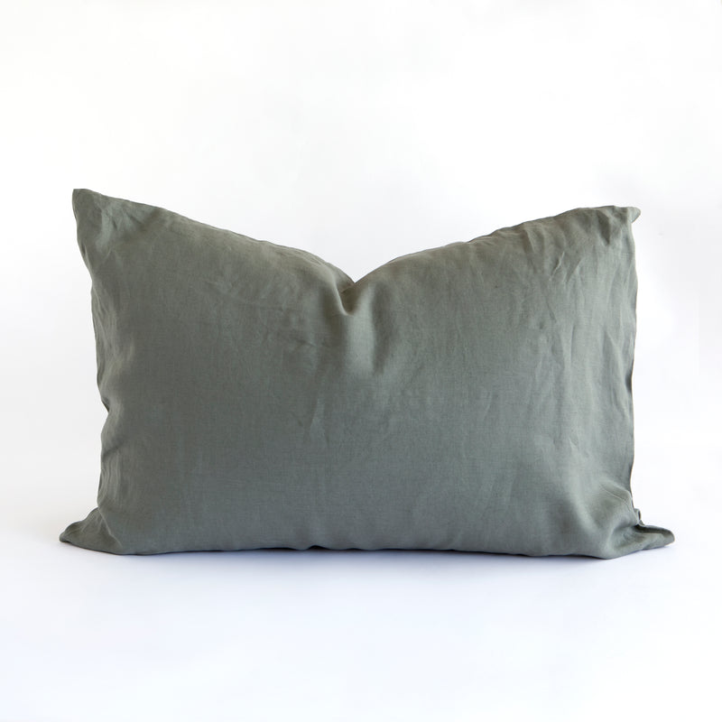 CLASSIC PILLOWCASES, OLIVE