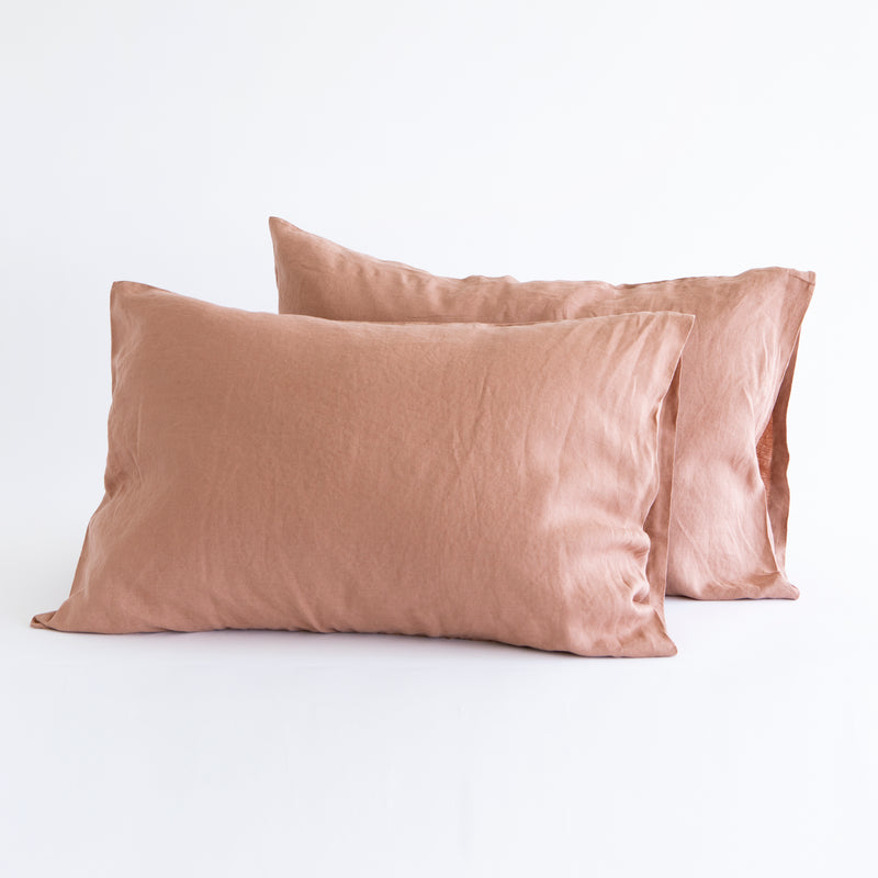 CLASSIC PILLOWCASES, CLAY