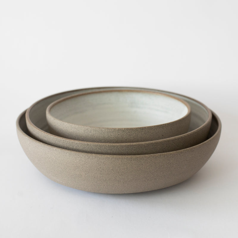 Gray Ceramic Bowl by Merav